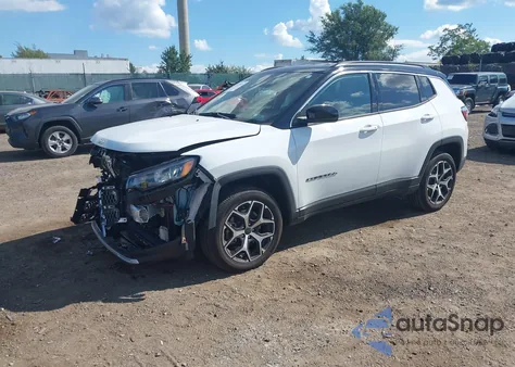 2025 Jeep Compass Limited 4X4 from USA, damaged, VIN 3C4NJDCN8ST555673
